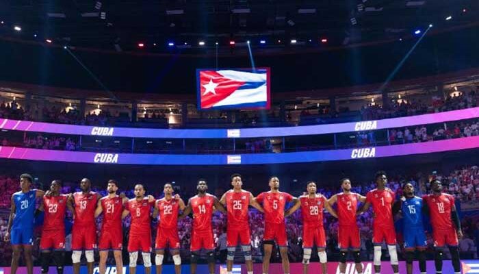 Cuba con equipo en la segunda semana de la Liga de Naciones de Voleibol