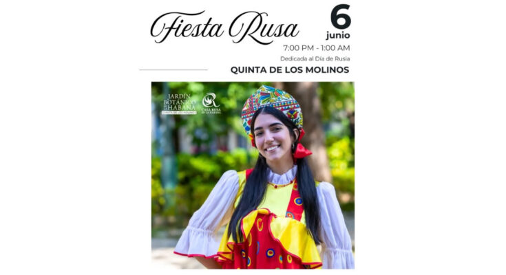 Fiesta Rusa en Cuba, para vivir la cultura del gigante euroasiático