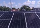 Avanza proceso de montaje de los paneles solares en el Centro Telefónico de Florida