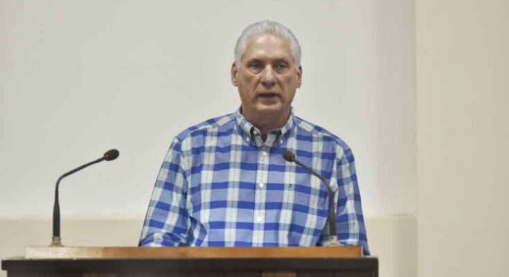 En Cuba no habrá cambios políticos, afirma Diaz-Canel