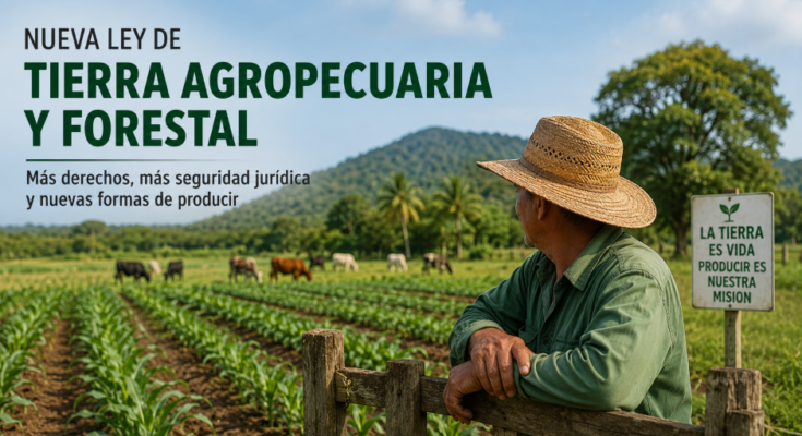La tierra entra en una nueva etapa: Qué cambia con la futura Ley de Tierra Agropecuaria y Forestal (+ Infografía)