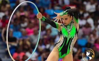 Isabella coloca a Cuba al podio de la gimnasia rítmica