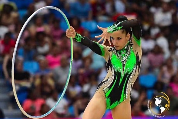 Isabella coloca a Cuba al podio de la gimnasia rítmica