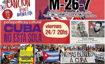 Argentinos solidarios multiplican acciones de apoyo a Cuba
