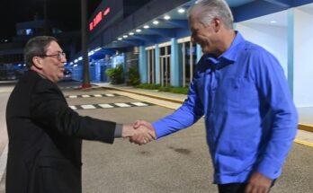 Díaz-Canel recibe a Bruno Rodríguez tras nuevo respaldo mundial en la ONU contra el bloqueo a Cuba