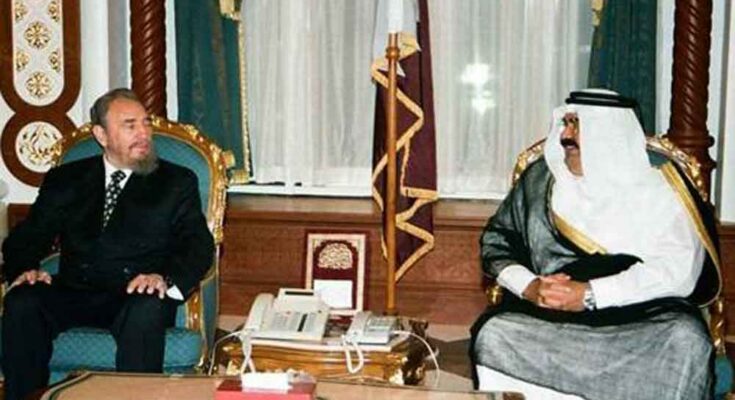 Decretan en Cuba duelo oficial por muerte del padre emir de Qatar