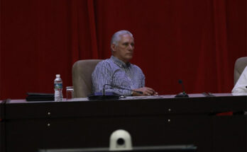 Díaz-Canel en foro de solidaridad del Coloquio Fidel: Legado y futuro