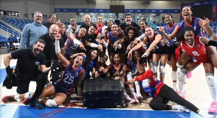 Cuba clasifica al mundial de voleibol femenino