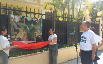 Galería a cielo abierto en Vietnam por centenario de Fidel Castro