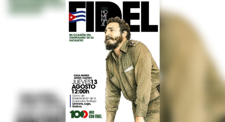 España celebrará en Galicia centenario de Fidel Castro