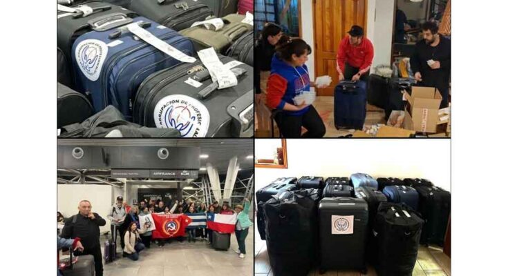Chilenos graduados en Cuba envían ayuda a hospitales en Manzanillo
