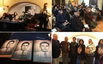Presentan libro sobre Fidel en la Casa del Escritor en Chile
