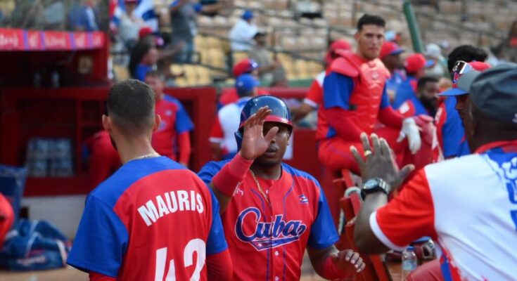 Béisbol de Cuba ganó y pasó invicto a Súper Ronda de Santo Domingo