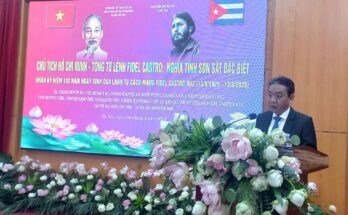 Destacan excepcionalidad y amistad de Fidel Castro con Vietnam