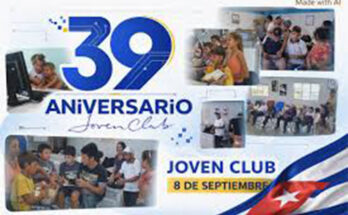 Celebraron Joven Club aniversario 39 en comunidades