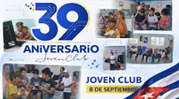 Celebraron Joven Club aniversario 39 en comunidades