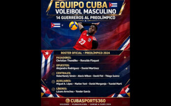 Cuba ya tiene su equipo para preolímpico de voleibol (m) en Canadá