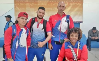 Paratiradores cubanos en Grand Prix de Buenos Aires
