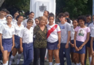 Participan estudiantes floridanos en recorrido dedicado al conocimiento del patrimonio local